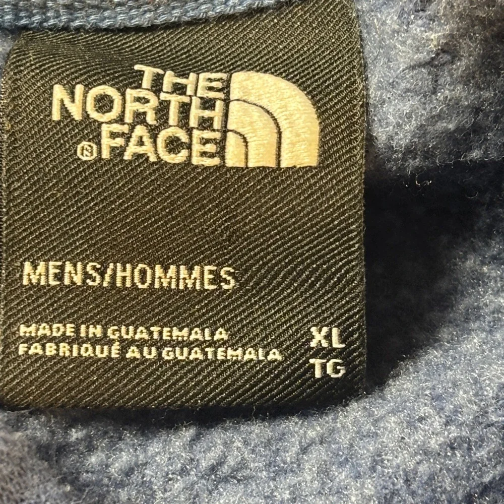 The North Face Hoodie Mens XL Blue‎ Sweatshirt Pullover Never Stop Exploring